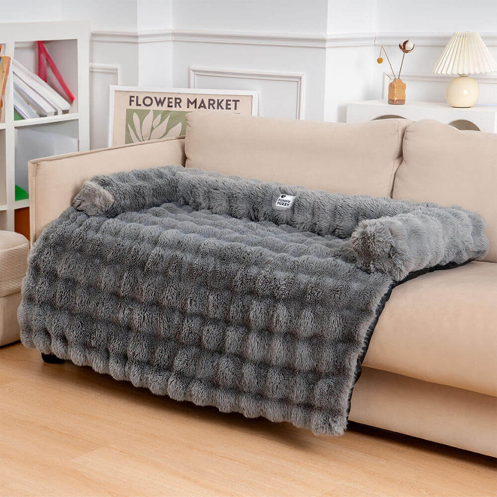 Kuscheliges Hundebett Sofa-Schutzdecke PlushNest