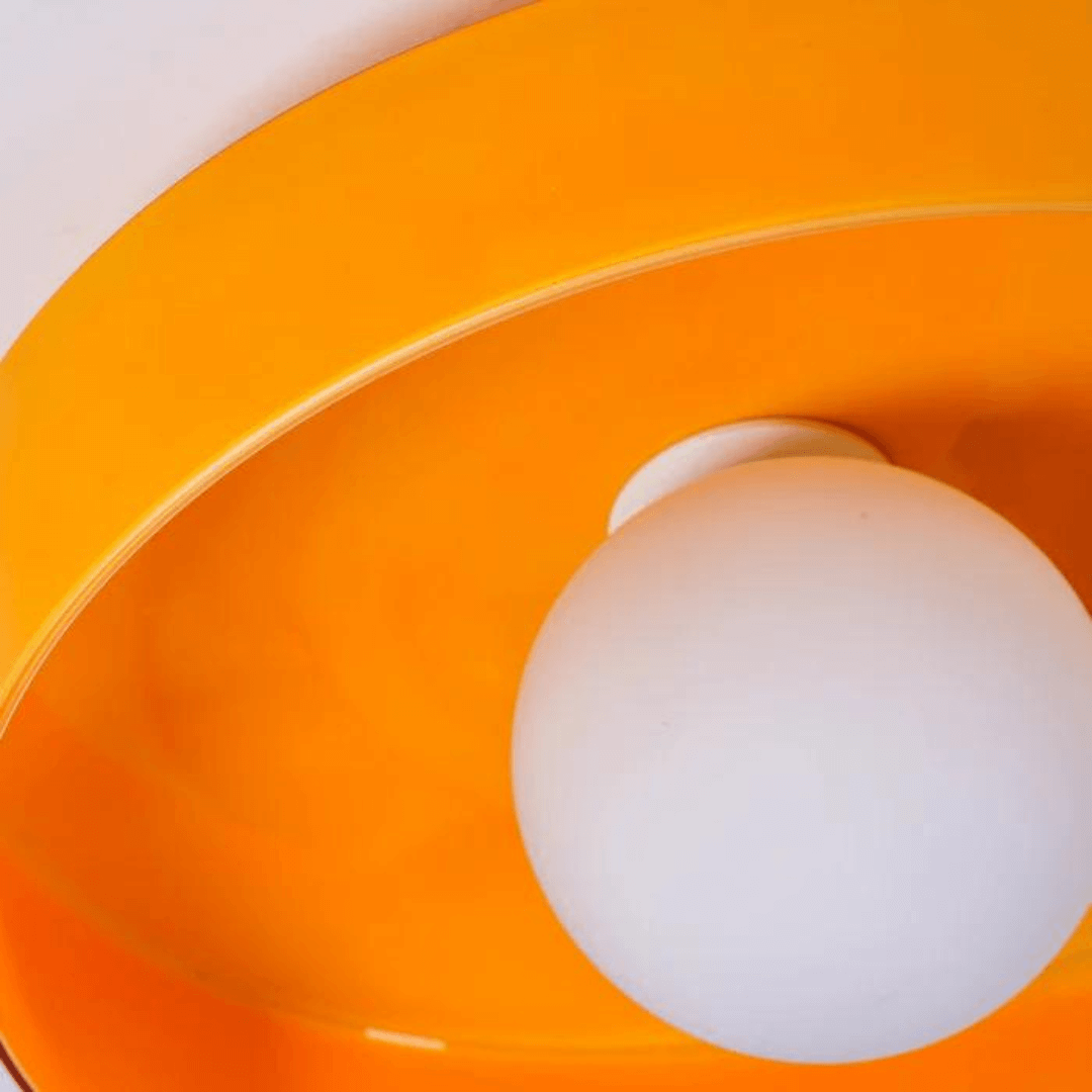 Runde LED Deckenleuchte Modern Glas Lampe