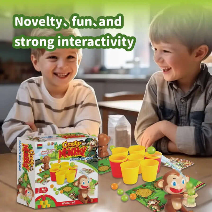 Zweipersonen-Schießspiel - Affen-Action Brettspiel