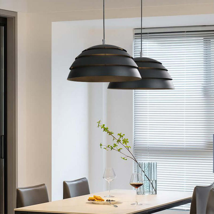 Moderne LED Pendelleuchte - Kuppel Design