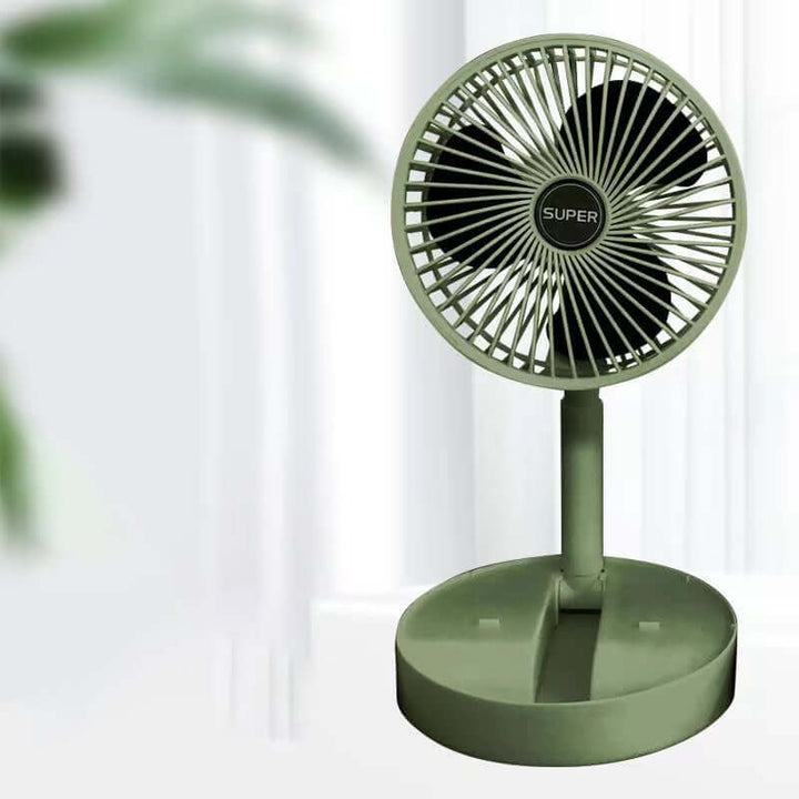Tragbarer Klappventilator mit 3 Geschwindigkeiten