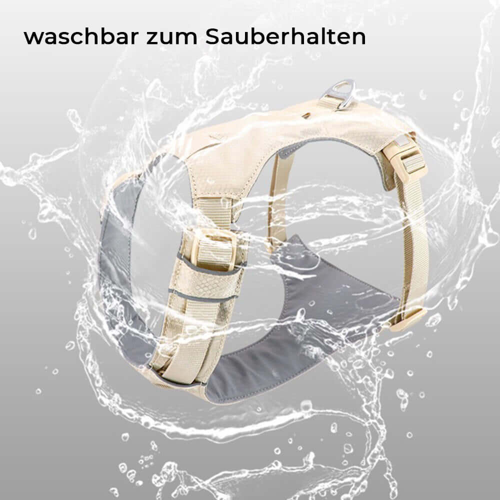 AquaCool Hundegeschirr & Leine Set - Anti-Zieh & Wasserdicht