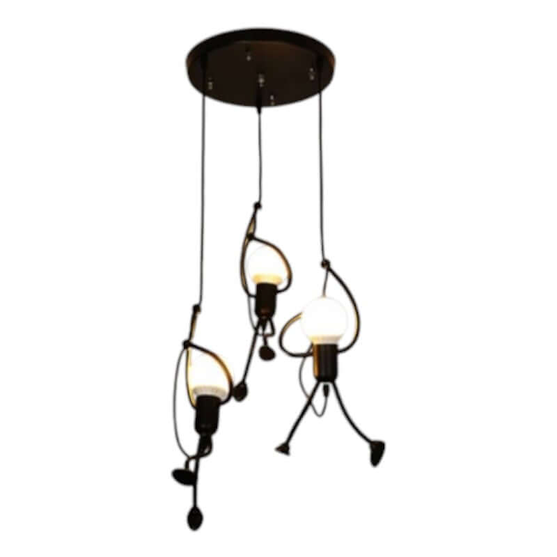 Retro Iron Man Hängelampe