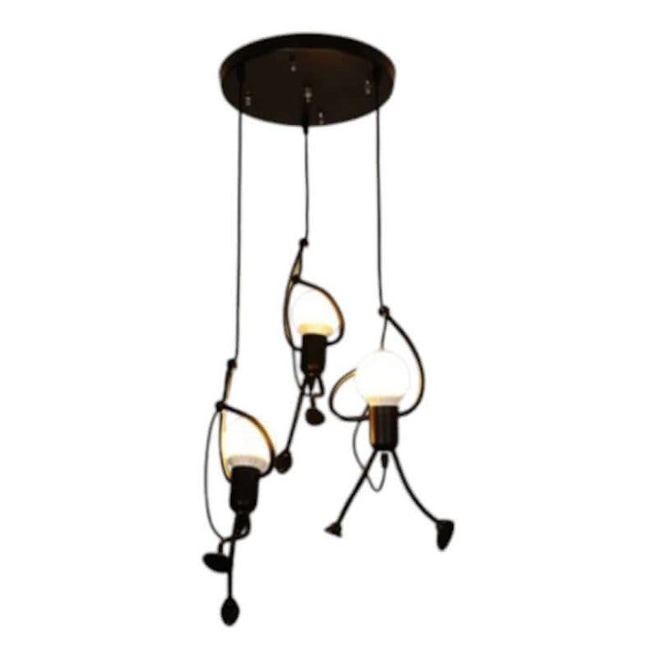 Retro Iron Man Hängelampe