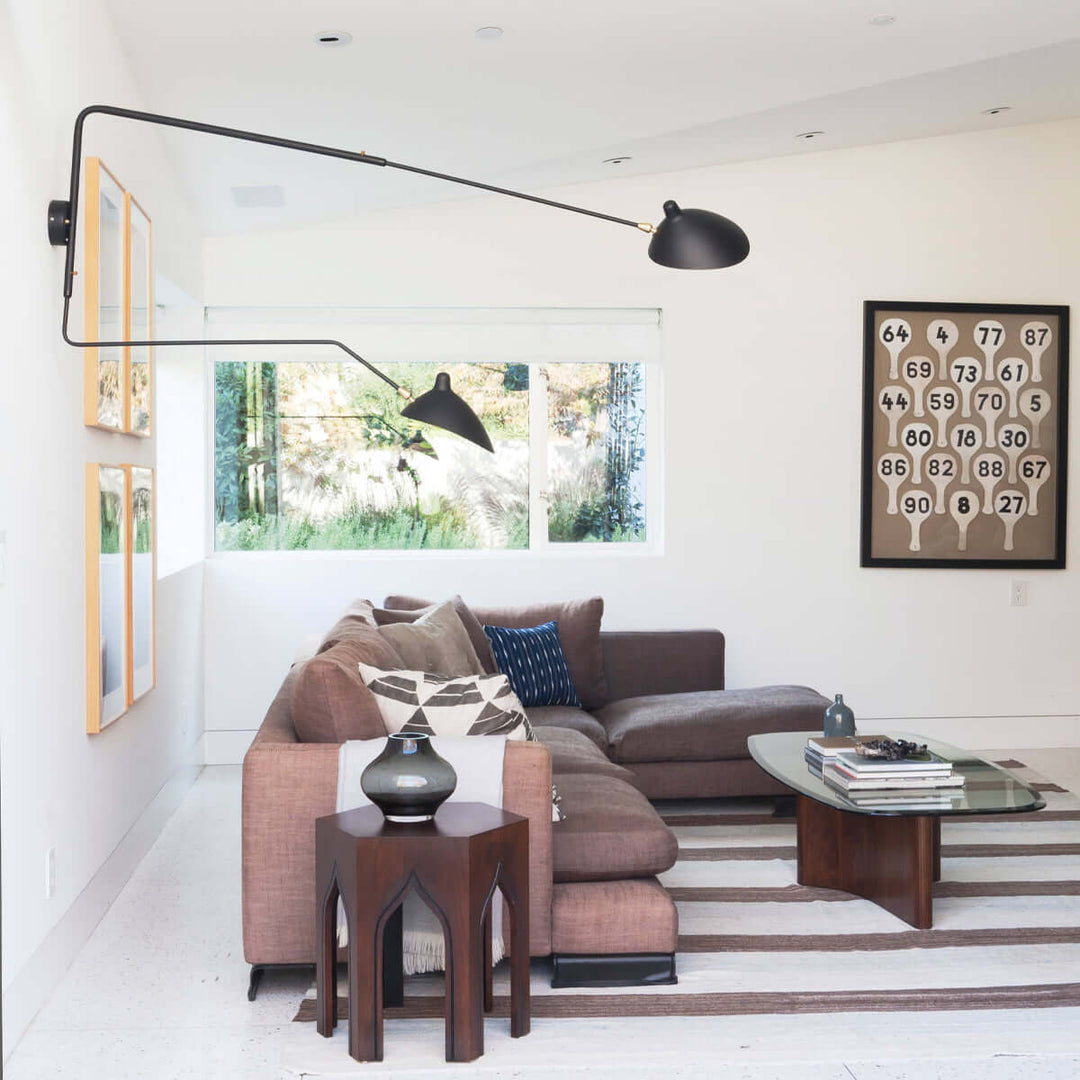 Designer Wandleuchte - modern - Metall