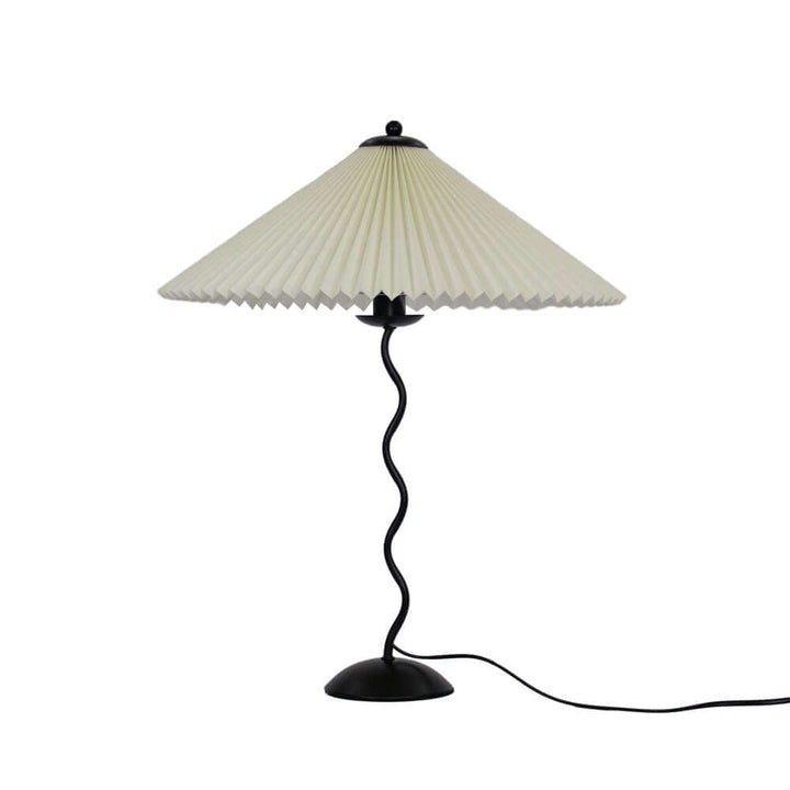 Designer Tischlampe Metall Modern Wellenförmig