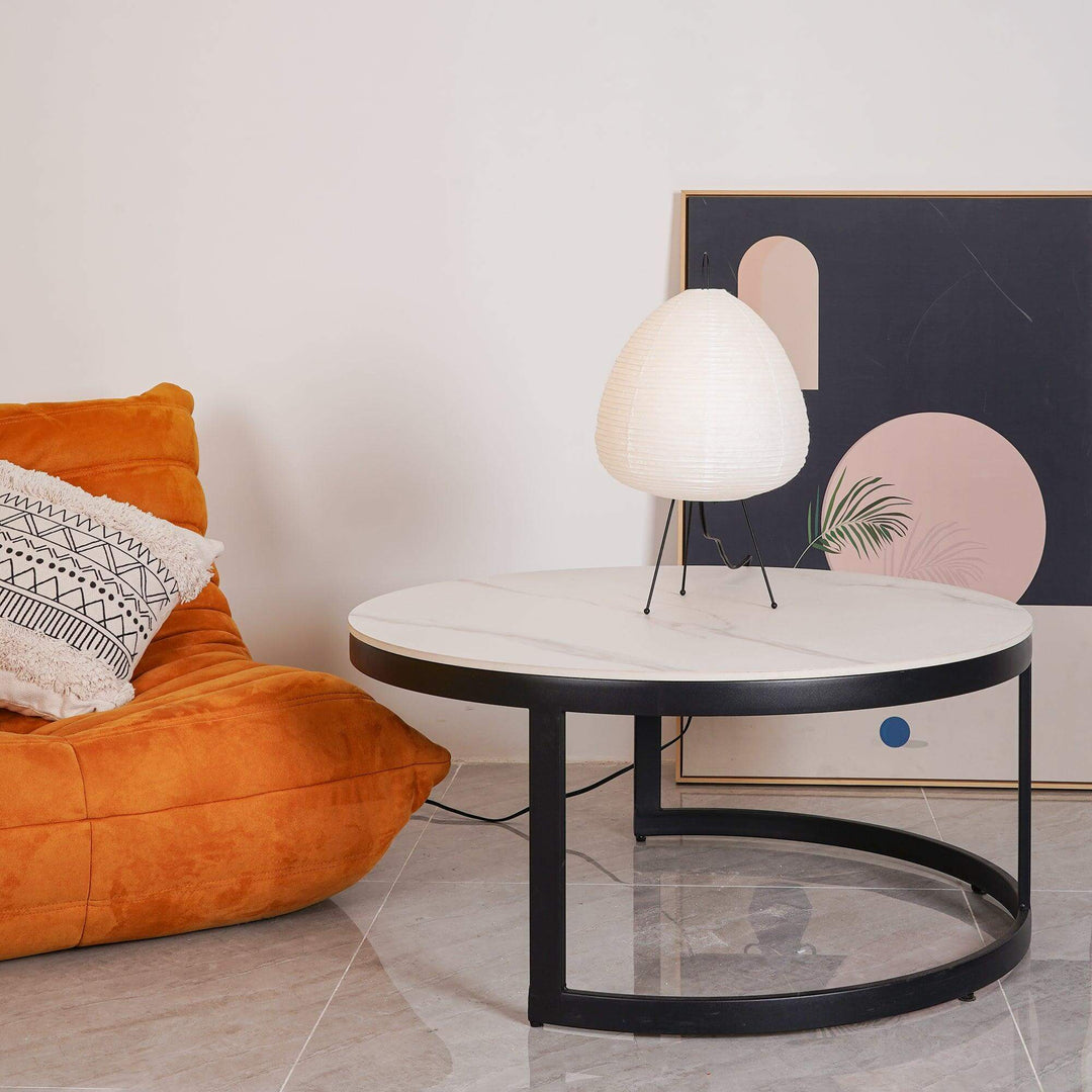 Japanische Tischlampe Yumi - Stimmungsvolles Licht