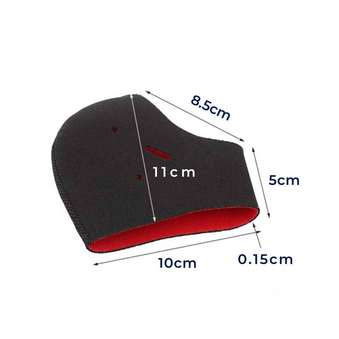 Fersensocken für trockene, rissige Fersen in Beige, elastisch, feuchtigkeitsspendend, ideal bei Plantarfasziitis.