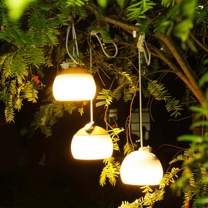 Retro Campinglaterne USB wiederaufladbar