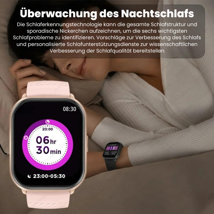 "Fitpro Ultra Smartwatch 2025 mit stilvollem Design, 11 Gesundheitsparametern, wasserdicht IP68, Fitness & Gesundheit"
