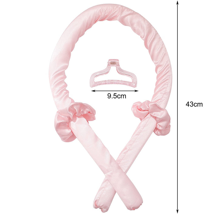 "Flexibler Lockenwickler für schonende, seidige Locken ohne Hitze, ideal für gesundes Styling über Nacht."