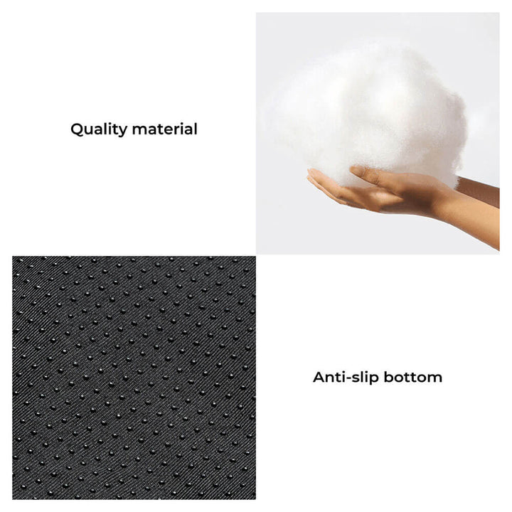 Beautiful floral dog bed, designed for calming pet comfort