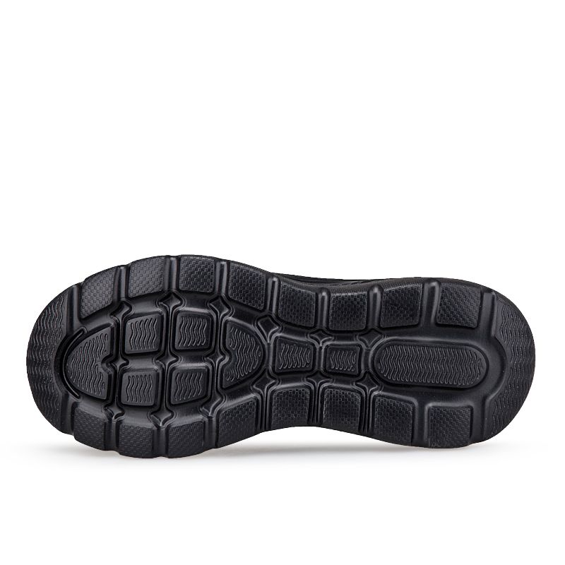 Für Damen: Ergonomische Slip-In-Schuhe, gepolsterte Einlegesohle, stoßdämpfend, rutschfeste Sohle, schnürsenkelfreies Anziehe