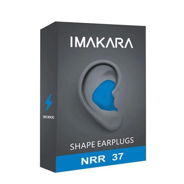 Gelbe, hypoallergene, geräuschreduzierende Ohrstöpsel, ergonomisch, wiederverwendbar, ideal für Ruhe und Komfort.