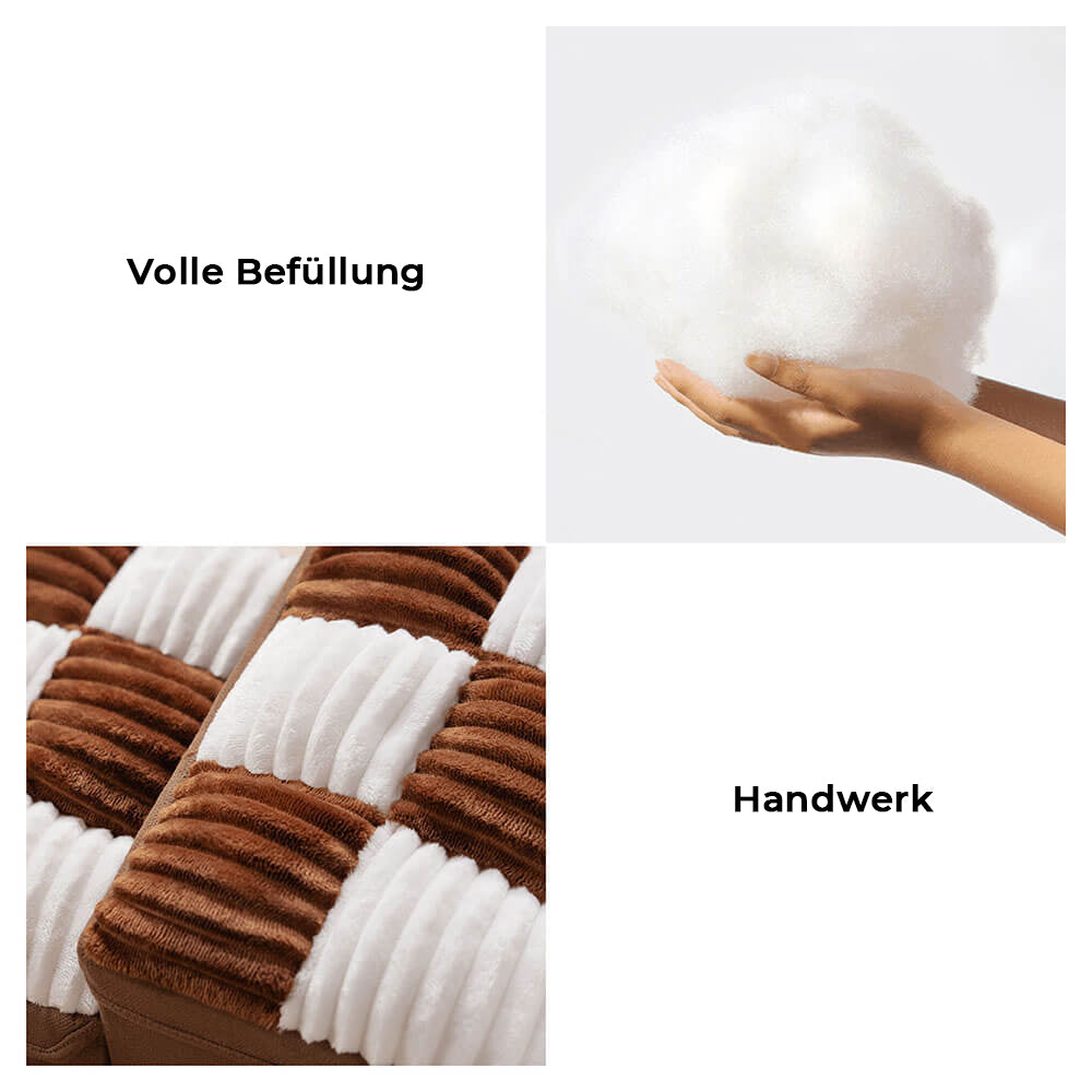 "Handgefertigte, graue Hundetreppe mit Stauraum, schützt Gelenke, rutschfest, ideal für ältere Hunde und Wohnungsdekor."