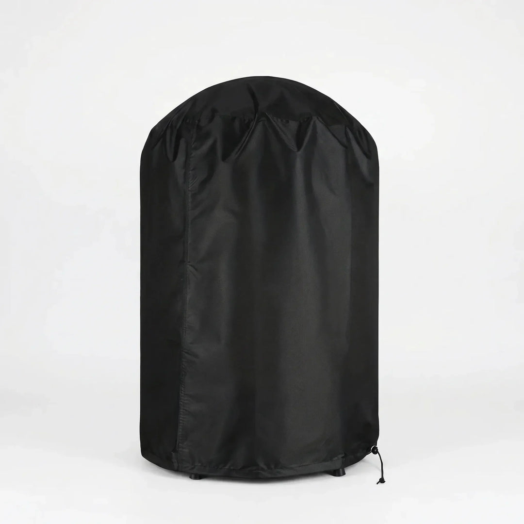 Premium round grill cover for outdoor kettle grills. Ensures year-round, all-weather protection for patio BBQs.