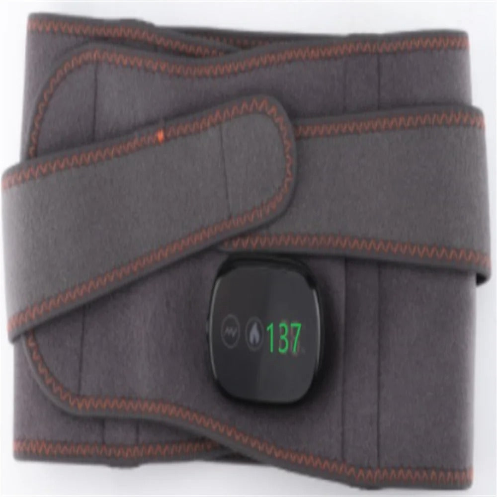 "Heizbare Lendenwirbelstütze mit Massagefunktion für Rückenschmerzen, thermoaktiv, einstellbare Wärmetherapie, gesundheitsför