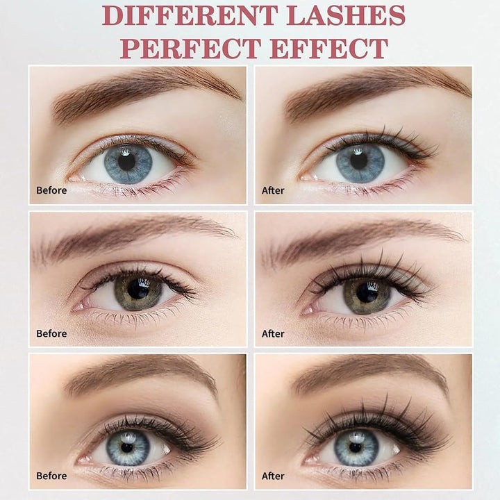 "Heizbare Wimpernzange für perfekte, langanhaltende Locken, 360° Schwung-Design, ideal für präzises Wimpernstyling."