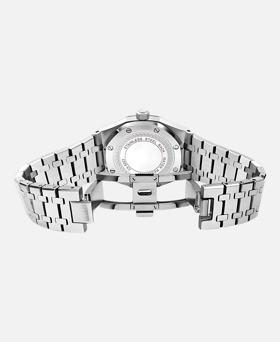 Herren Armbanduhr mit 41mm Edelstahlgehäuse, zeitlos elegant, minimalistisches Design, präzises Quarzwerk, stilvolles Zifferb