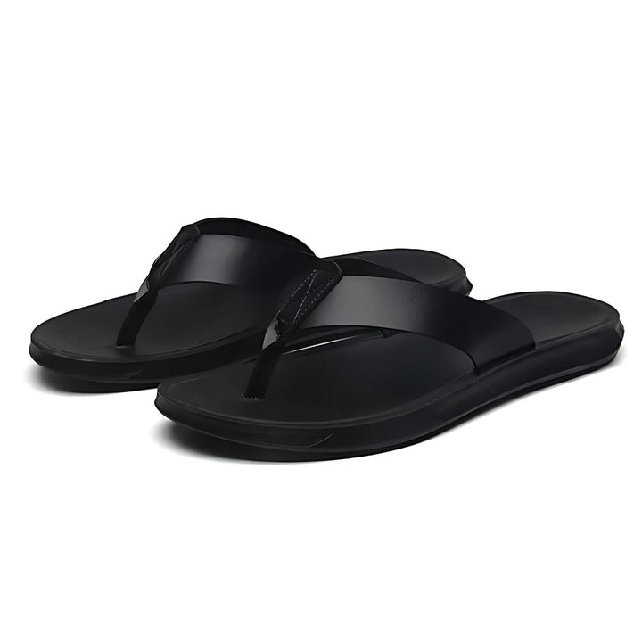 "Herren-Flip-Flops, bequem und stilvoll, perfekte Sandalen für den Sommer, aus robustem Material, leicht und atmungsaktiv."