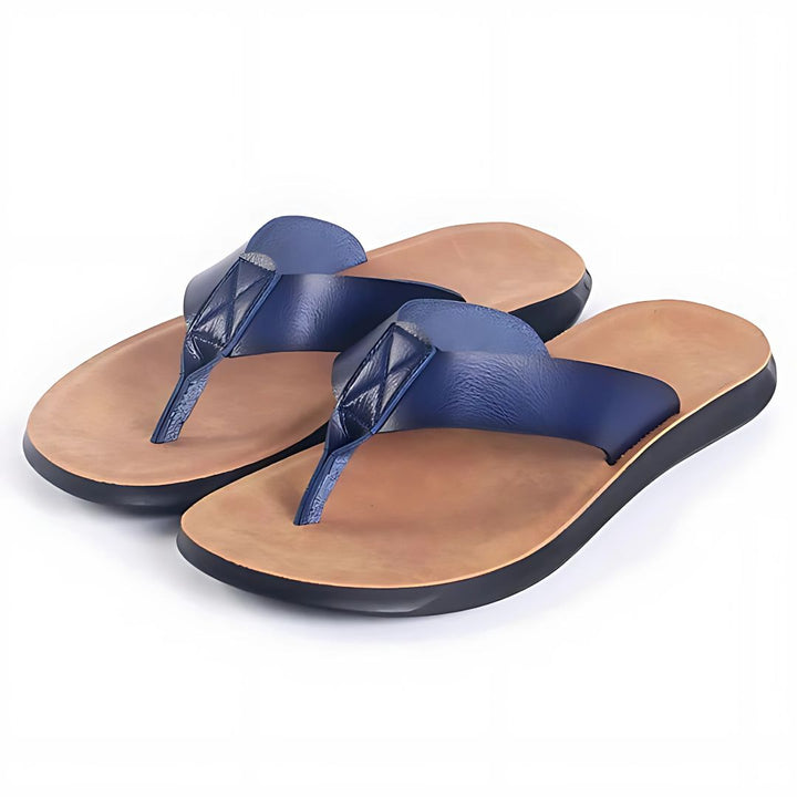 "Herren-Flip-Flops, bequem und stilvoll, perfekte Sandalen für den Sommer, aus robustem Material, leicht und atmungsaktiv."