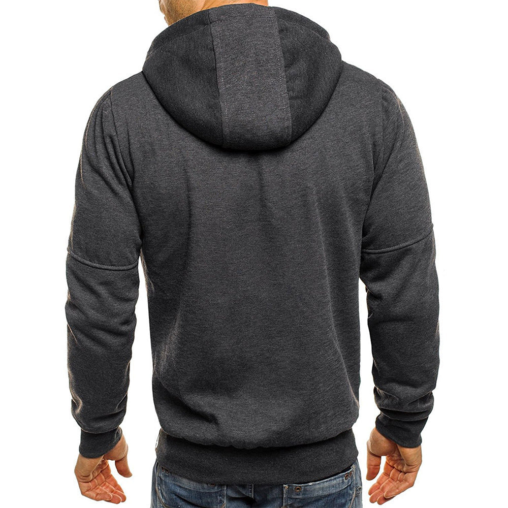 "Herren Outdoor Strickjacke, robustes Design, gestricktes Material, vielseitig und modern, ideal für kalte Tage und Outdoor"