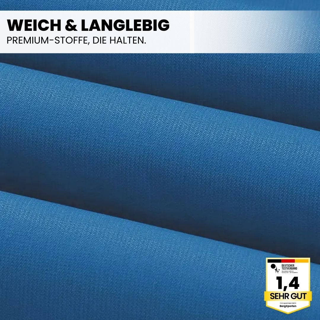 Herren-Outdoorjacke mit Kapuze, wasserdicht und winddicht, stilvolles Color-Block-Design, ideal für Herbst und Winter.