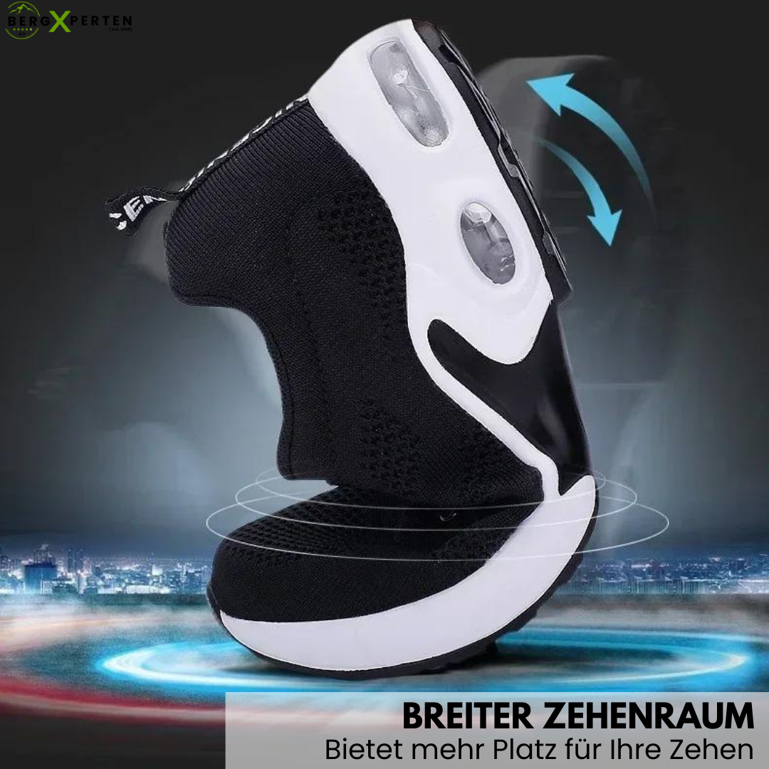 "Herren Schuhe mit ergonomischer Sohle, breitem Zehenraum, orthopädischem Design, flexibler Sohle und rutschfestem Halt."