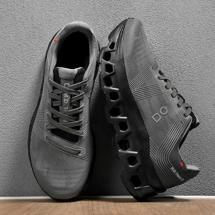 "Herren Sneaker, atmungsaktive und leichte Freizeitschuhe im Street Style, perfekt für Stadtbummel, Detailansicht."