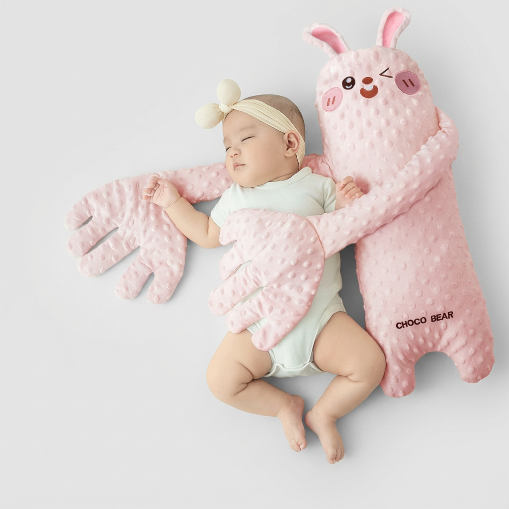 Adorable stuffed Easter Bunny animal, soft plush toy for children, ideal gift for kids' playtime and nursery.