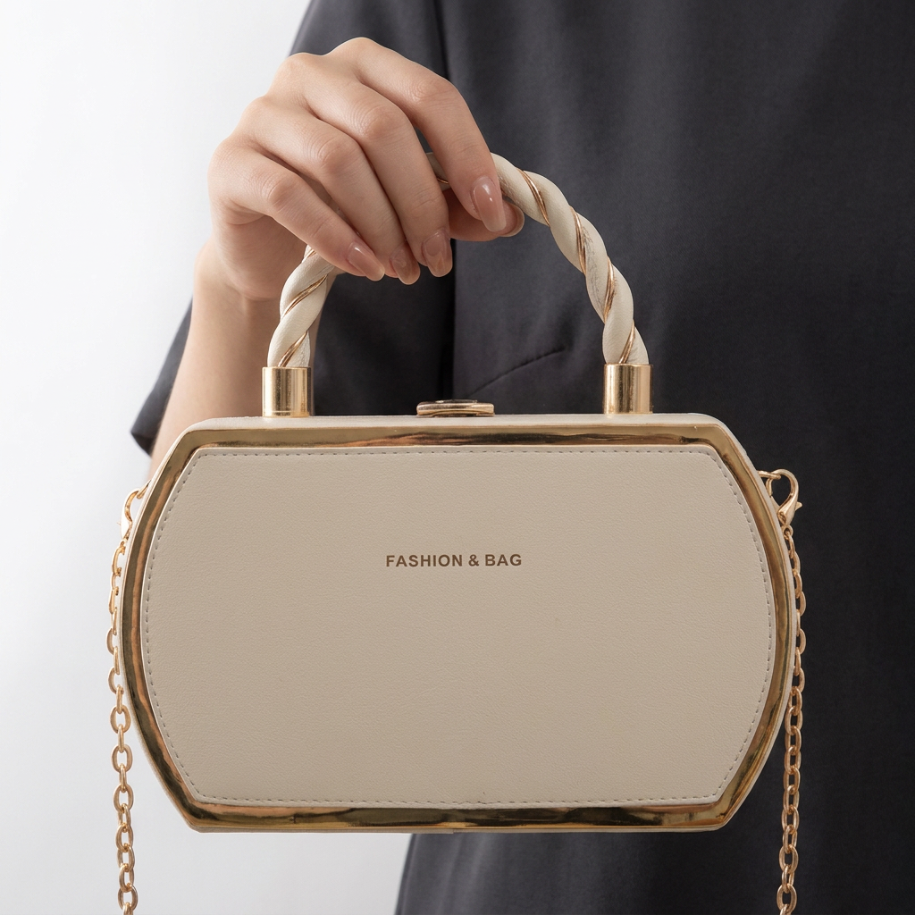 Classic vintage women's shoulder bag, an elegant everyday fashion accessory.