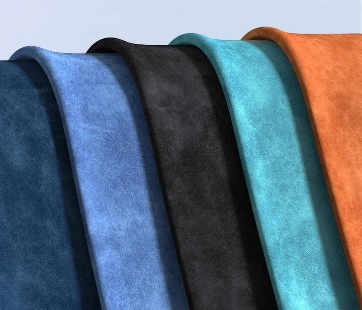 "Hochwertige braune Wildleder-iPhone-Hülle, stoßfest mit Kameraobjektivschutz für optimalen Luxus und Schutz."