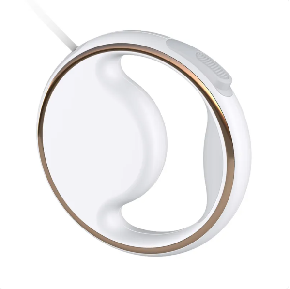 "Hundeleine mit LED-Licht, ausziehbar, ergonomischer Griff, reflektierend, für sicheres Nachtspazieren mit Hund"