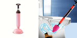 Toilettenreiniger mit Druckluft+Toiletten-Sauger (rose)-💥6 € sparen
