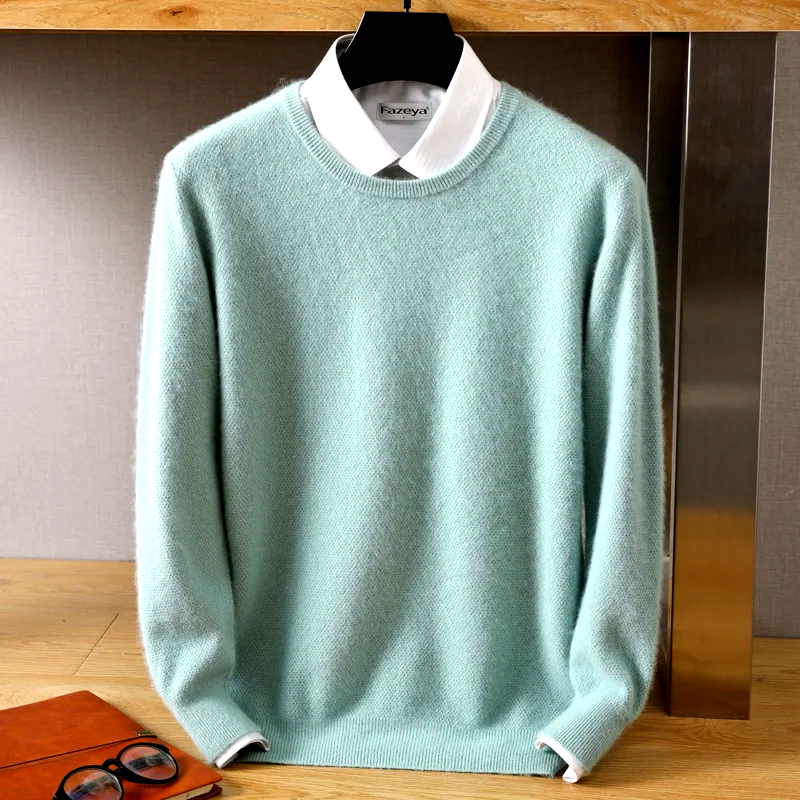 Women's Soft Everyday Pullover Sweater, a cozy long-sleeve knit top, ideal for versatile casual to elegant outfits.