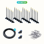 20 st + 20  Meter Schlauch