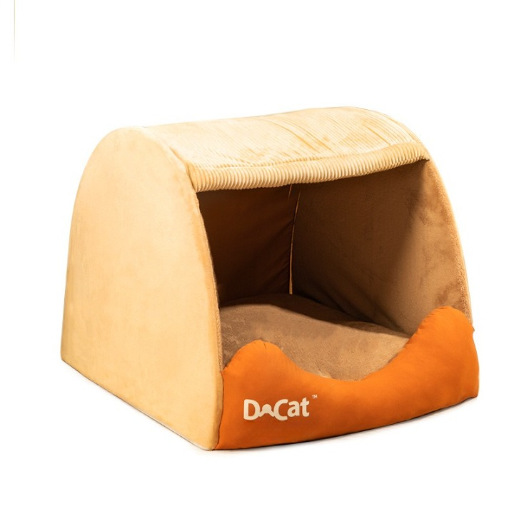 Kuscheliges Hundehöhlen-Zeltbett - Weich & Warm