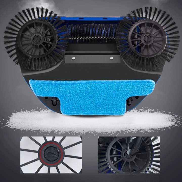 3-in-1 Staubsauger Besen - Mühelos & Stromlos