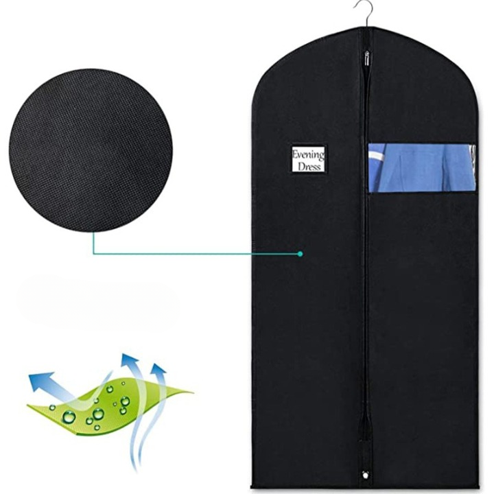 Kleidersack Set | Wasserdicht & Atmungsaktiv mit Sichtfenster