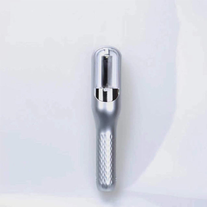 Innovativer 2-in-1-Haarglätter und Lockenstab in elegantem Design, erhältlich in Rot, Silber, Rosa, Weiß und Schwarz.