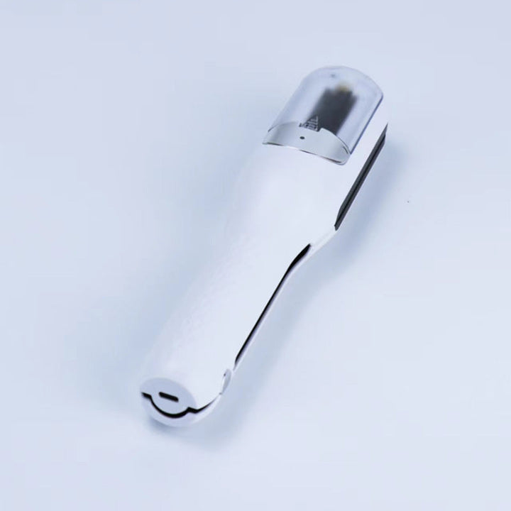 Innovativer 2-in-1-Haarglätter und Lockenstab in elegantem Design, erhältlich in Rot, Silber, Rosa, Weiß und Schwarz.