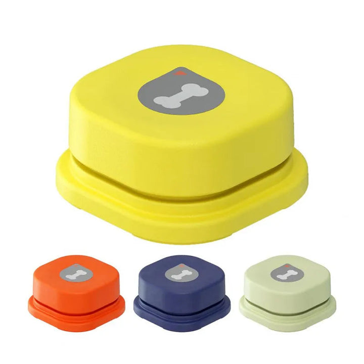 Assorted colorful interactive dog communication buttons, durable pet supplies for canine learning
