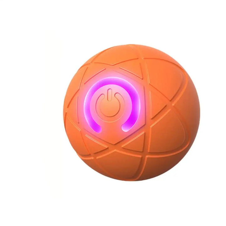Pet supplies: interactive dog wagging ball toy with LED, designed for active and playful dogs