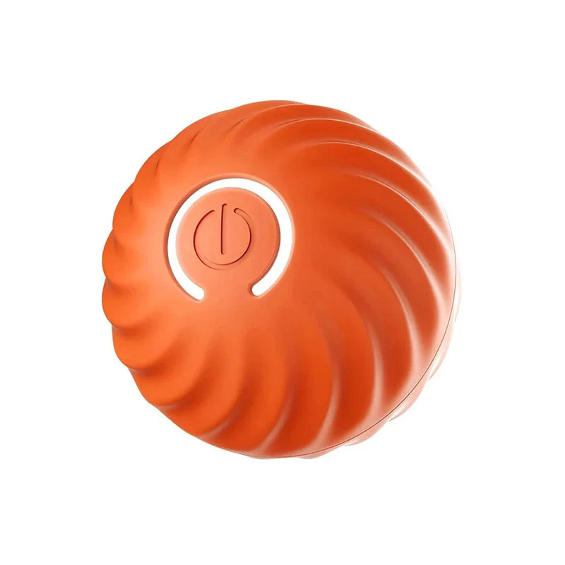Automatic LED pet ball, an interactive dog toy designed for pet exercise and entertainment with motion activation.