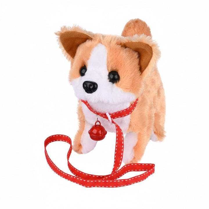 Kids' interactive movable plush dog toy for engaging imaginative fun & role play.
