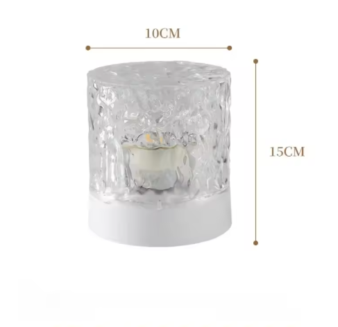 "Kabellose LED-Stimmungsleuchte mit Fernsteuerung, RGB-Farben und elegantem Design für stimmungsvolle Beleuchtung."