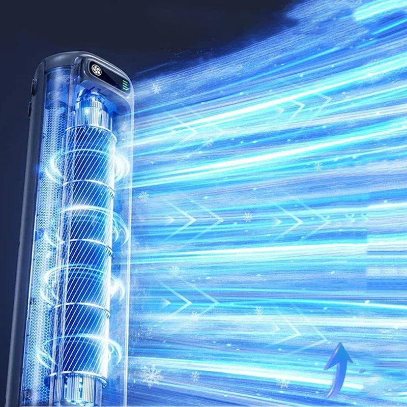 Kabelloses Klimagerät, kompaktes Design, tragbar, für Zuhause oder Büro, vielseitig montierbar, schnelle Abkühlung.