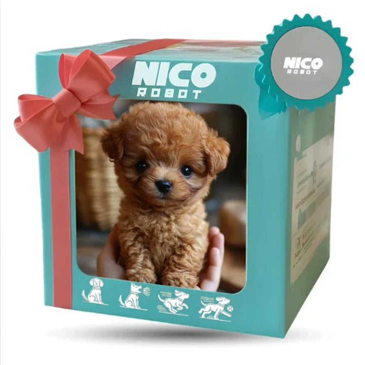 Interactive barking toy dog for kids, a soft plush walking animal electric puppy toy.