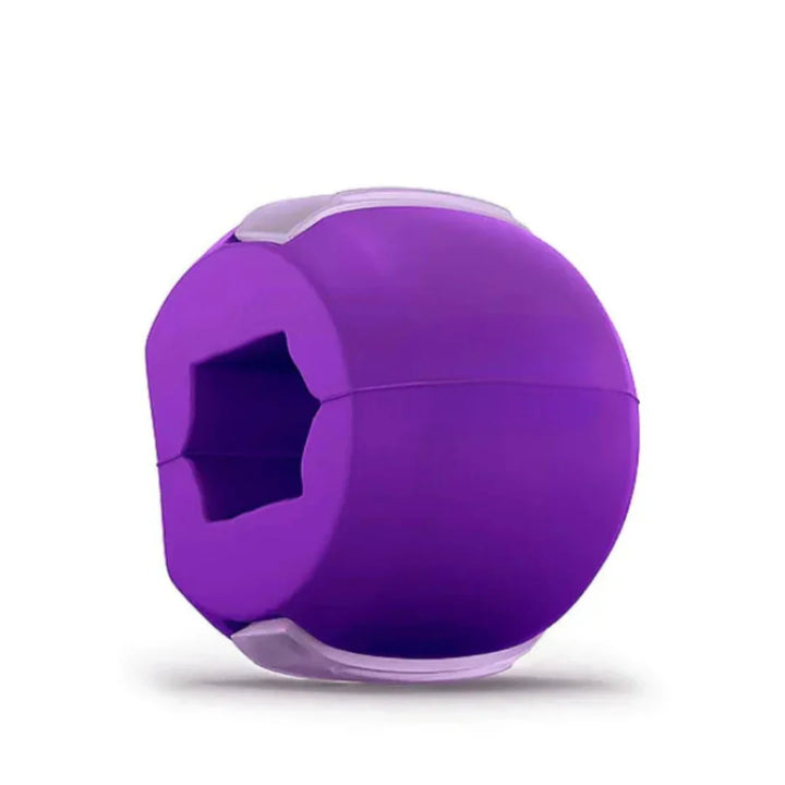 Kompakter Kiefertrainer aus Silikon, der mit Zubehör geliefert wird, ideal für gezielte Muskelaktivierung und Gesichtskonture