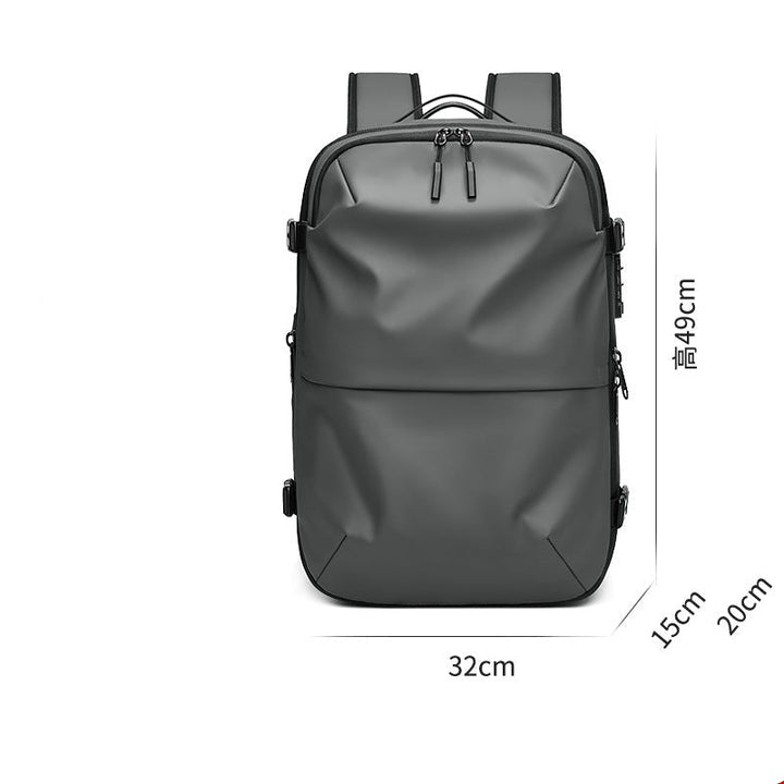 "Kompakter, leichter Reise-Vakuum-Rucksack für Damen, wasserdichtes Material, stilvolles Design, viel Stauraum."